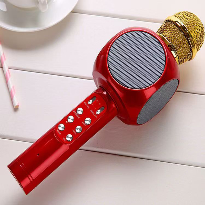 Kids Microphone Karaoke - WS1816 ميكروفون كاريوكي لاسلكي للأطفال ميكروفون