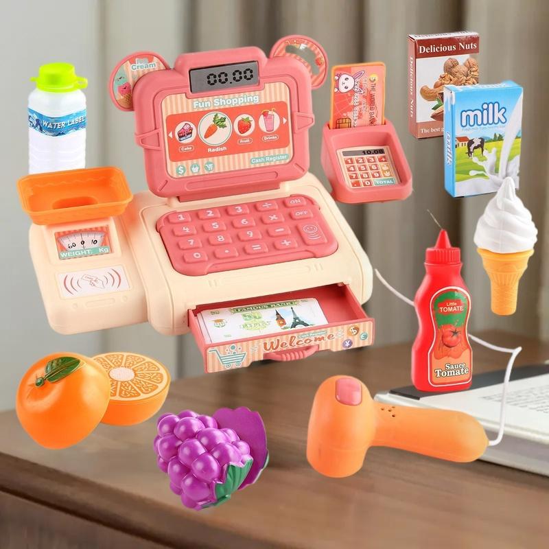 Kids Toys Shop - مجموعة ألعاب أمين الصندوق للتسوق الافتراضي