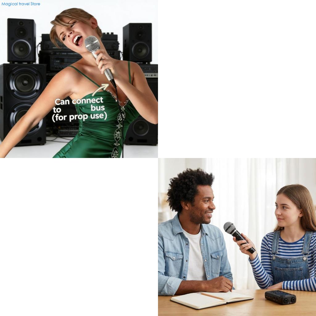 Kids Microphone Karaoke - N2UB يده الميكروفونات وهمية الدعائم متعة
