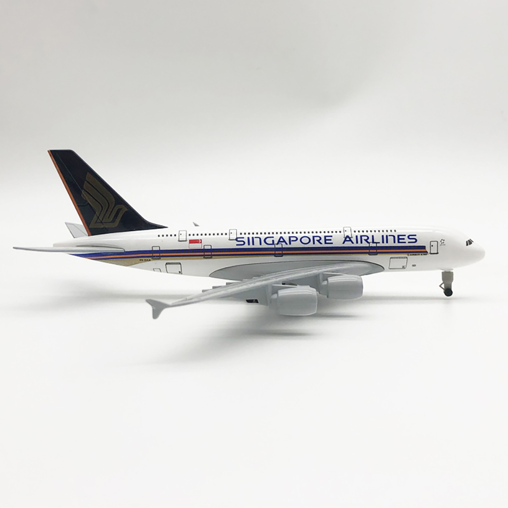 Kids Toys Singapore - 18 سنتيمتر نموذج طائرة ايرباص A380