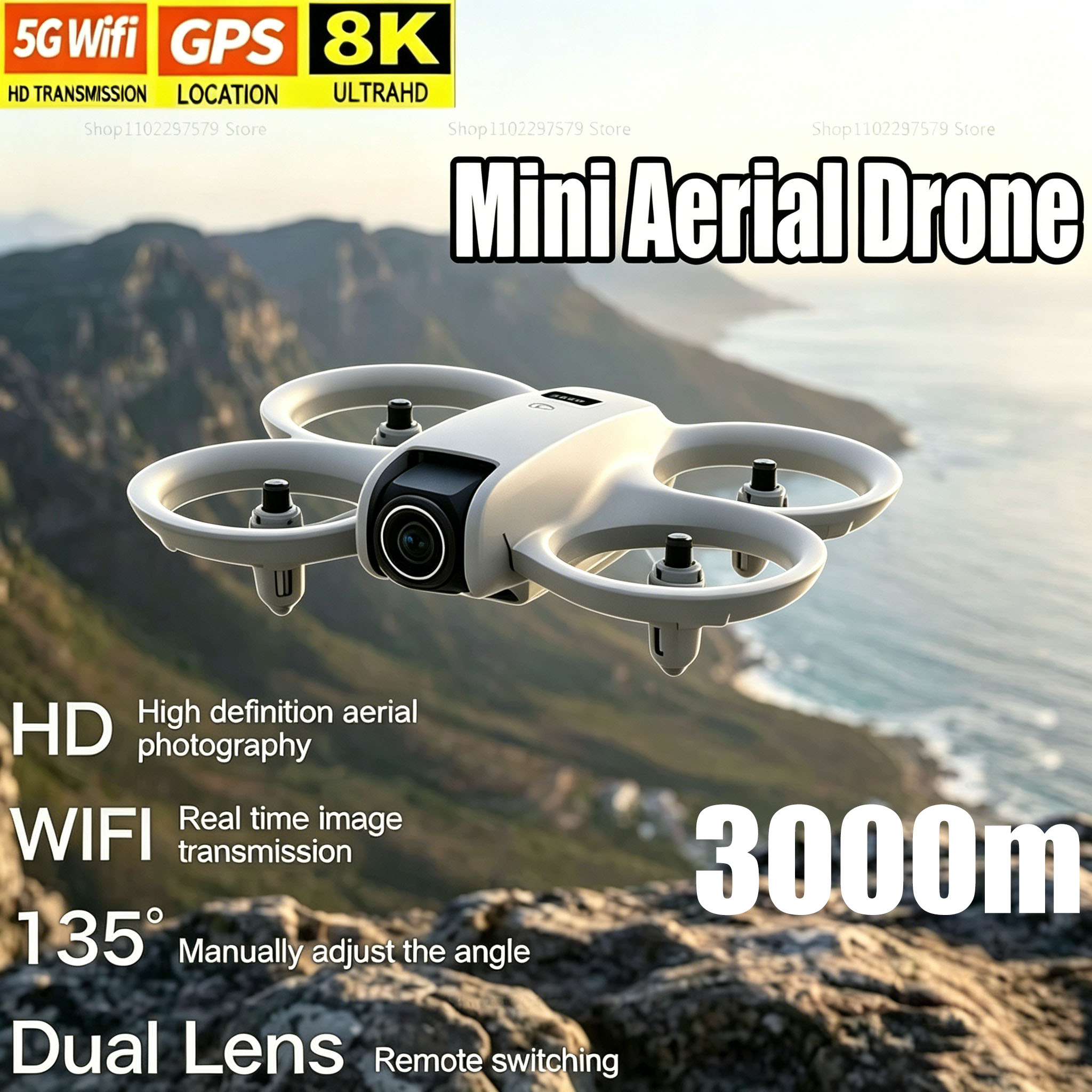 Kids Toys Drone - طائرة بدون طيار صغيرة مع كاميرا