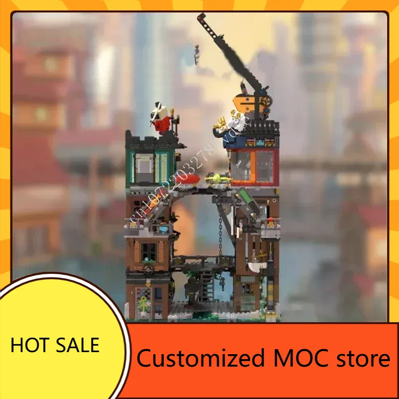 Kids Toys Shop - 3014 قطعة (إعادة) العمل(ed) متجر MOC