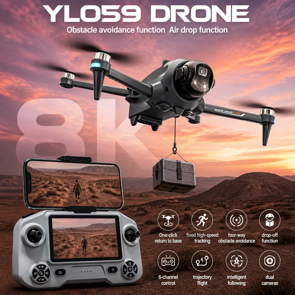 Kids Toys Drone - طائرة بدون طيار YL059 الجديدة مزودة
