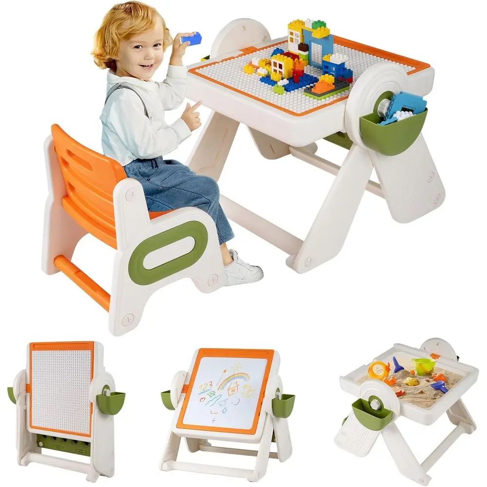 Kids Art Easel - حامل رسم قابل لتعديل الارتفاع مع