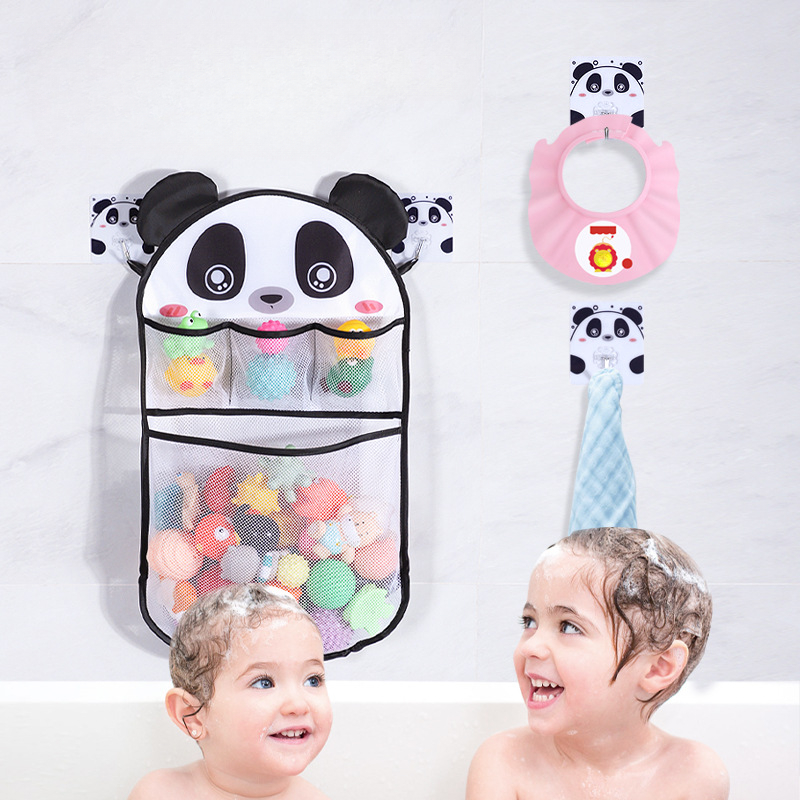Kids Storage Toys - الكرتون دش سلة معلقة شبكة حقيبة