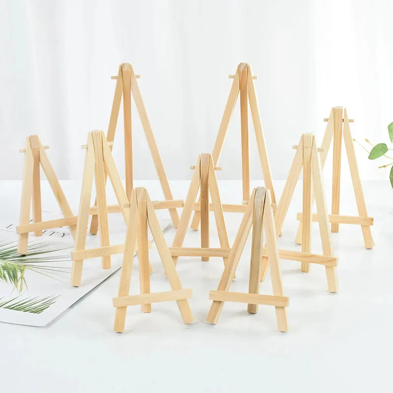 Kids Art Easel - 10 قطعة الخشب إطار الحامل الصغير