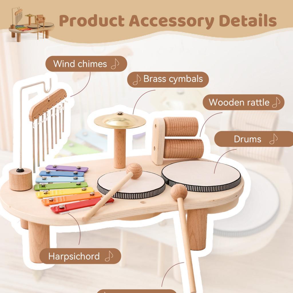 مجموعة طبول الزيلوفون التعليمي - مراجعة Kids Toys Xylophone وسعره