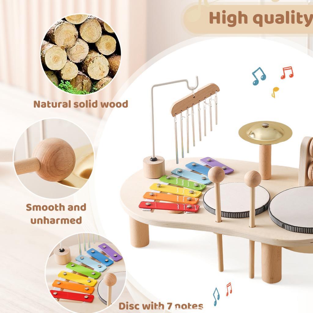 مجموعة طبول الزيلوفون التعليمي - مراجعة Kids Toys Xylophone وسعره
