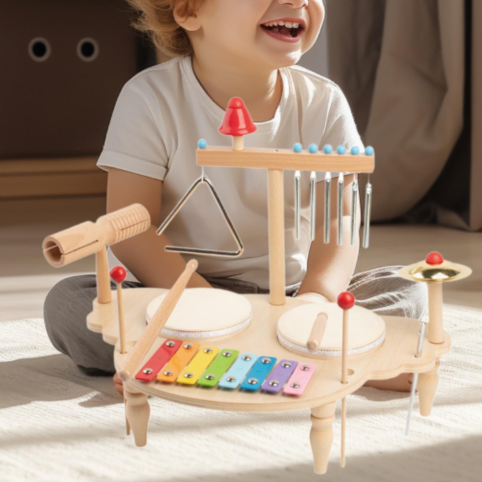 الآلات الموسيقية الخشبية للأطف - مراجعة Kids Toys Xylophone وسعره