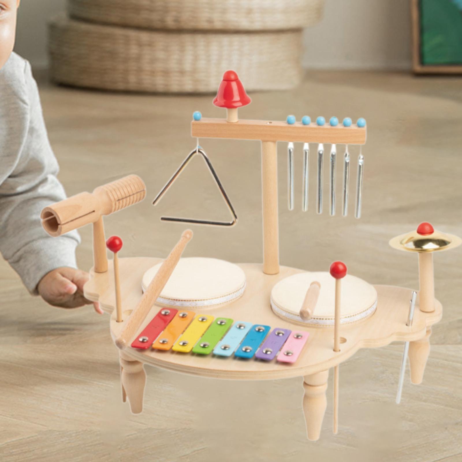الآلات الموسيقية الخشبية للأطف - مراجعة Kids Toys Xylophone وسعره
