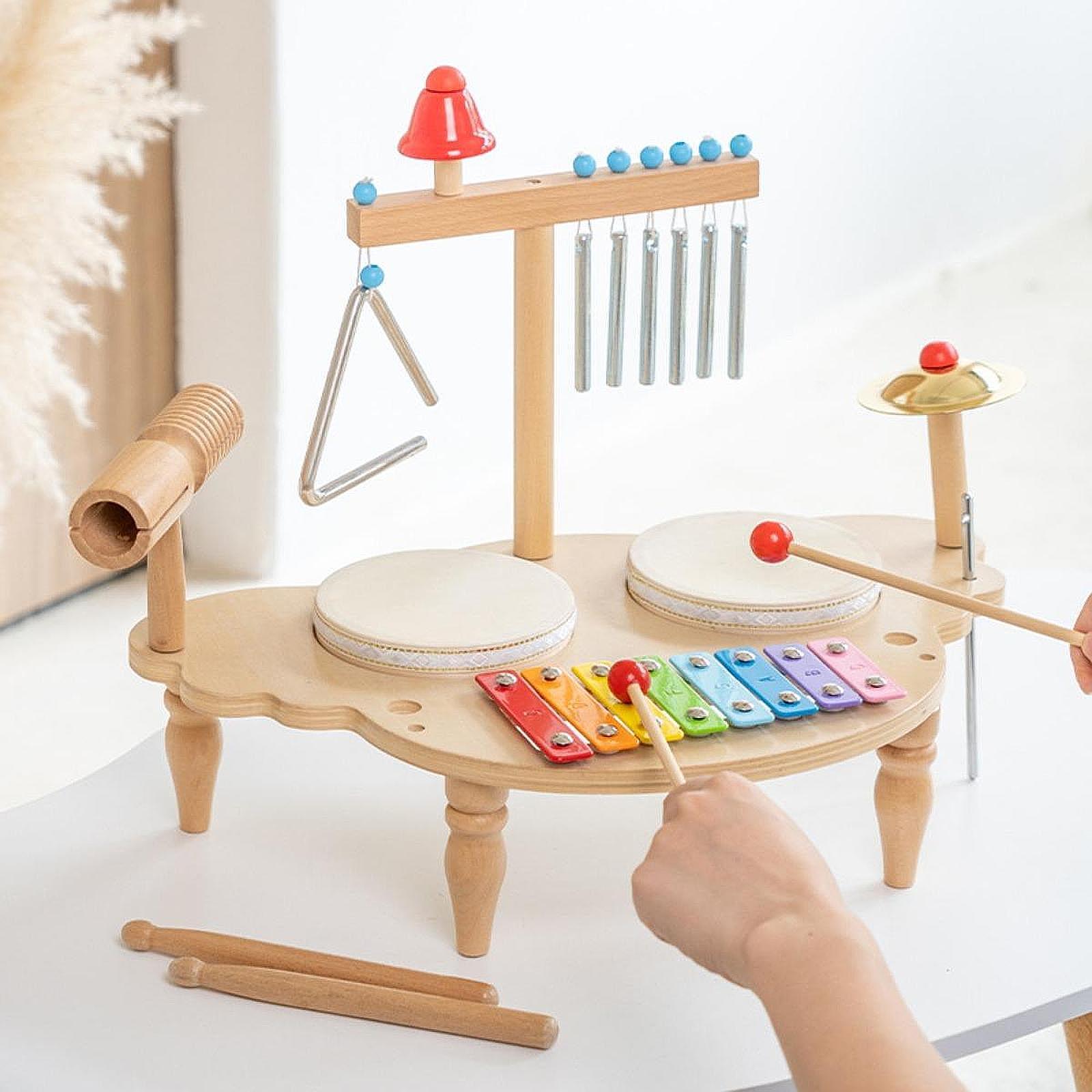 الآلات الموسيقية الخشبية للأطف - مراجعة Kids Toys Xylophone وسعره