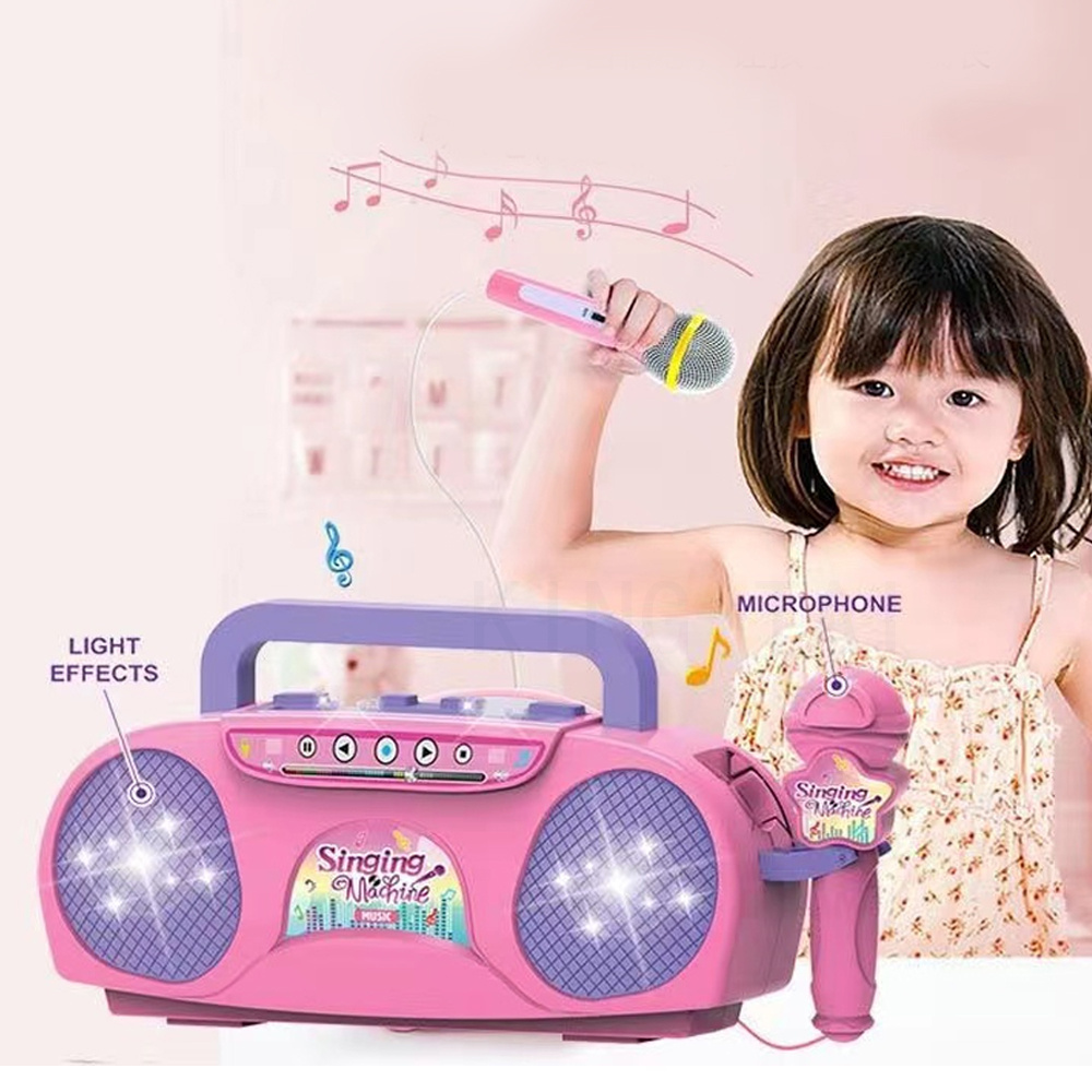 أطفال ميكروفون آلة الكاريوكي أ - مراجعة Kids Microphone Karaoke وسعره