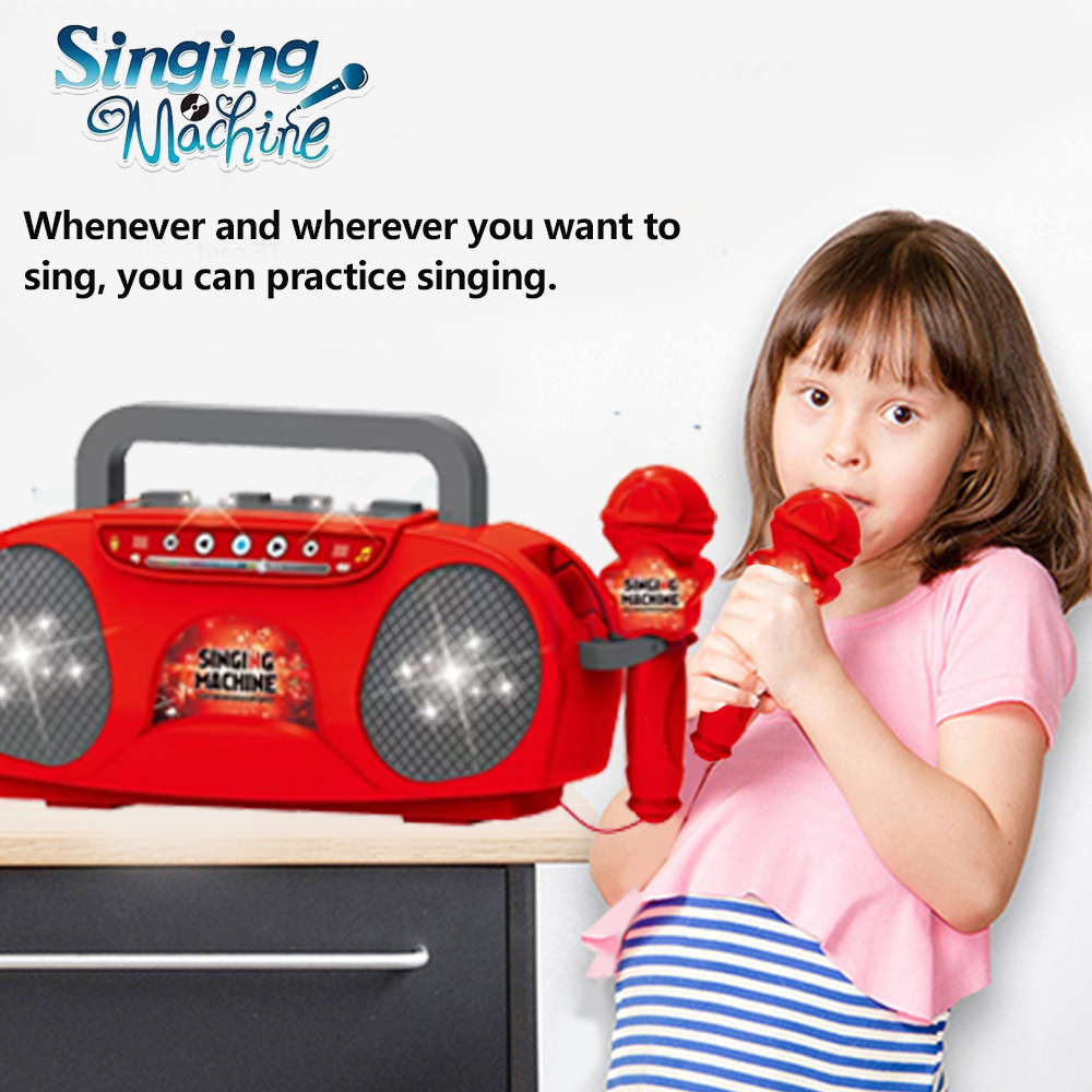 أطفال ميكروفون آلة الكاريوكي أ - مراجعة Kids Microphone Karaoke وسعره