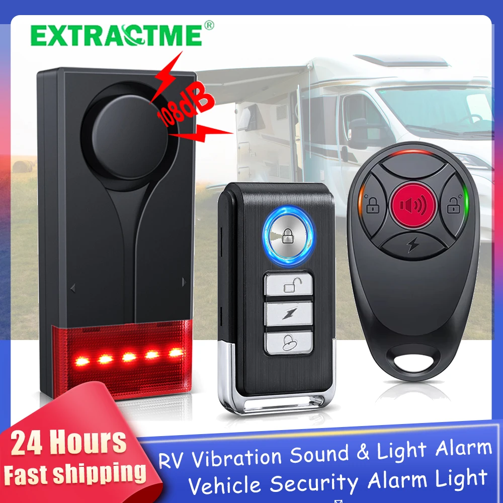 Extractme RV إنذار 108dB سيارة - مراجعة Remote Control Car وسعره