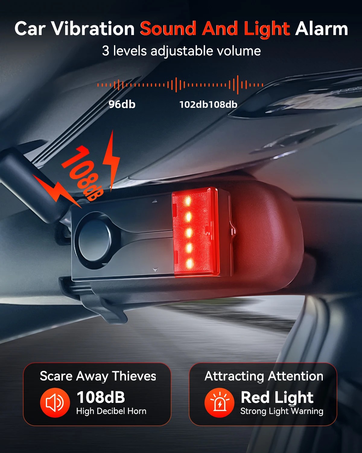 Extractme RV إنذار 108dB سيارة - مراجعة Remote Control Car وسعره