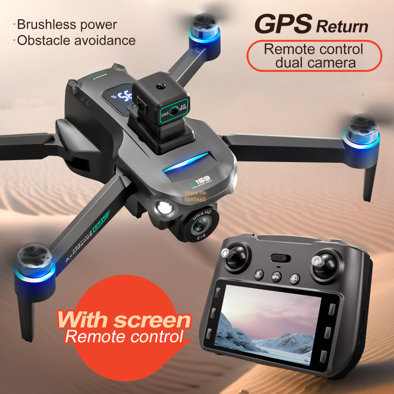 8K كاميرا مزدوجة 5G WIFI FPV ا - مراجعة Kids Toys Drone وسعره