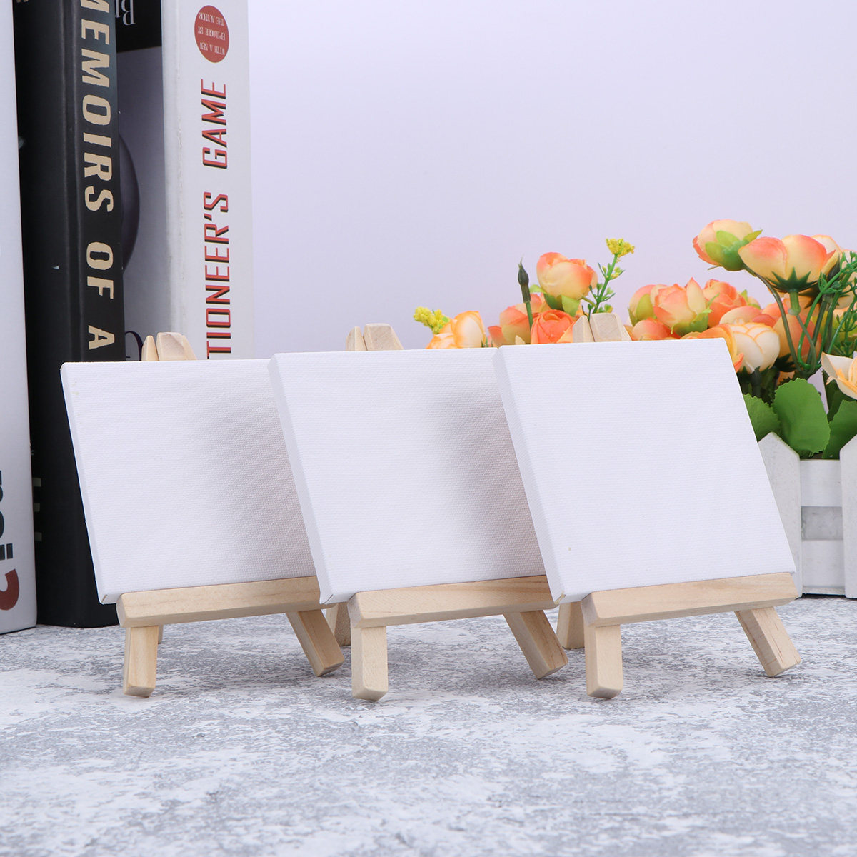 10 قطع حامل لوحات خشبي صغير مع - مراجعة Kids Art Easel وسعره