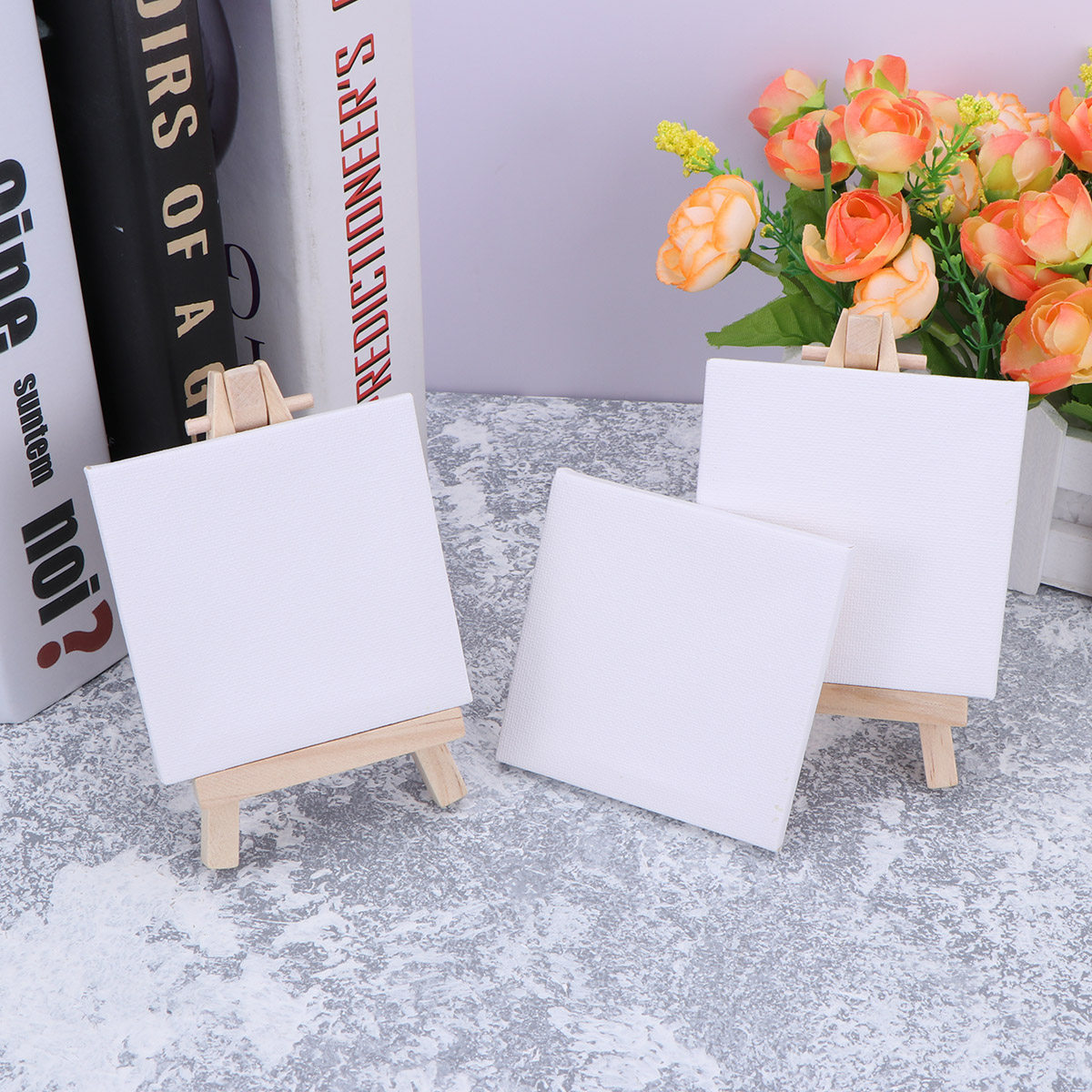 10 قطع حامل لوحات خشبي صغير مع - مراجعة Kids Art Easel وسعره