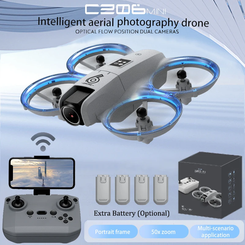 طائرة بدون طيار CZ06 Mini RC Q - مراجعة Kids Toys Drone وسعره