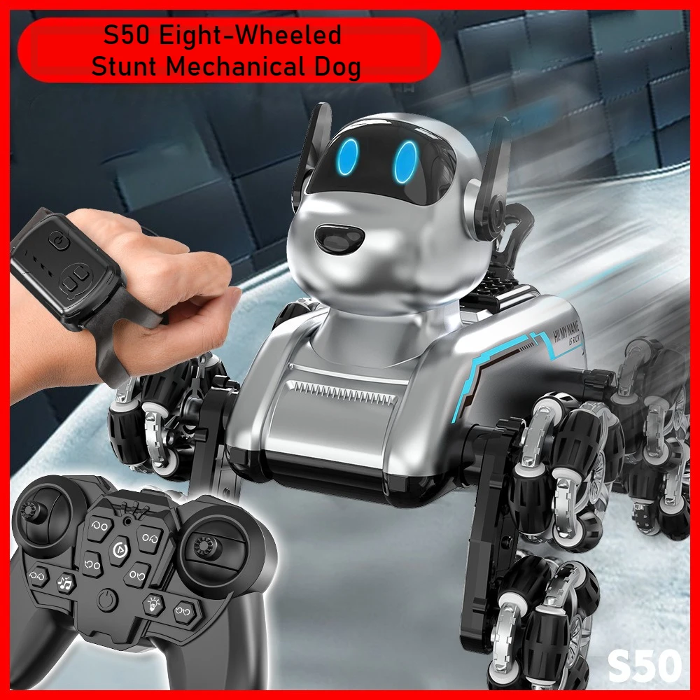 S50 روبوت ذكي الكلب لفتة الاست - مراجعة Remote Control Car وسعره