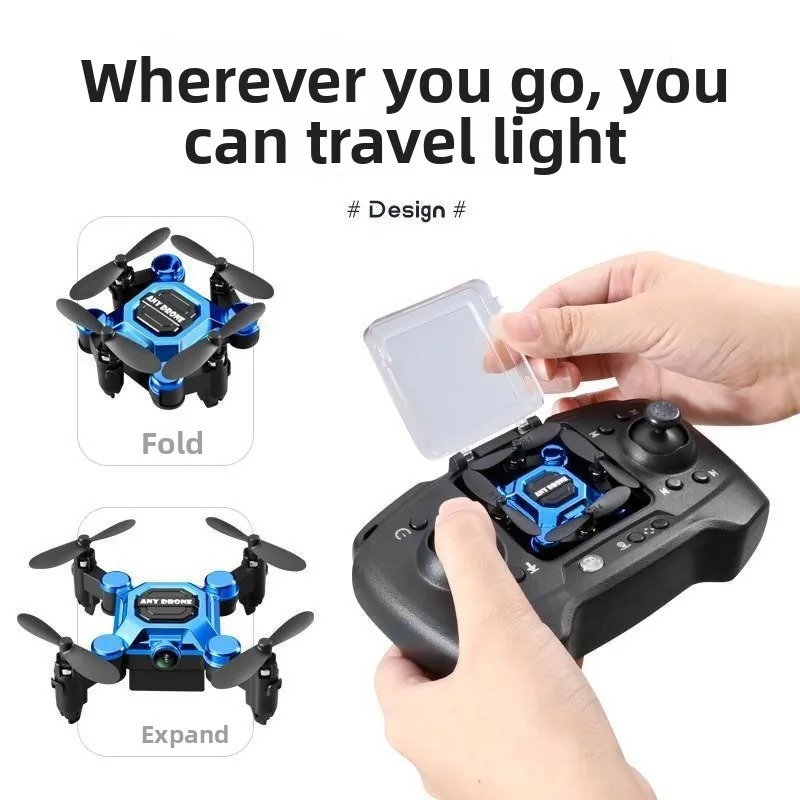طائرة بدون طيار صغيرة قابلة لل - مراجعة Kids Toys Drone وسعره