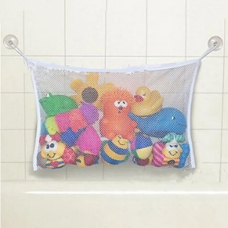 حقيبة حمام شبكية للأطفال، سلة  - مراجعة Kids Storage Toys وسعره