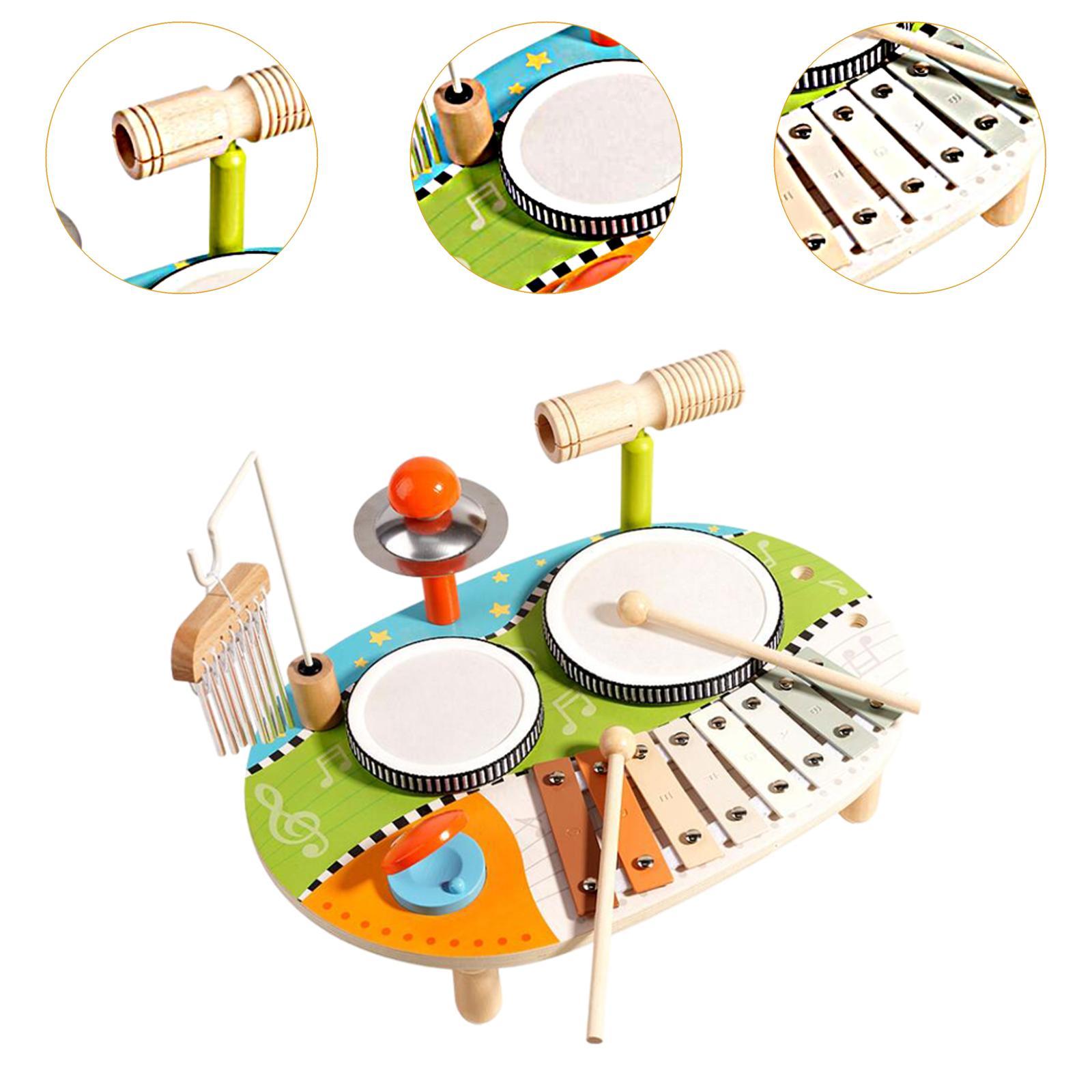 مجموعة طبول الزيلوفون التعليمي - مراجعة Kids Toys Xylophone وسعره