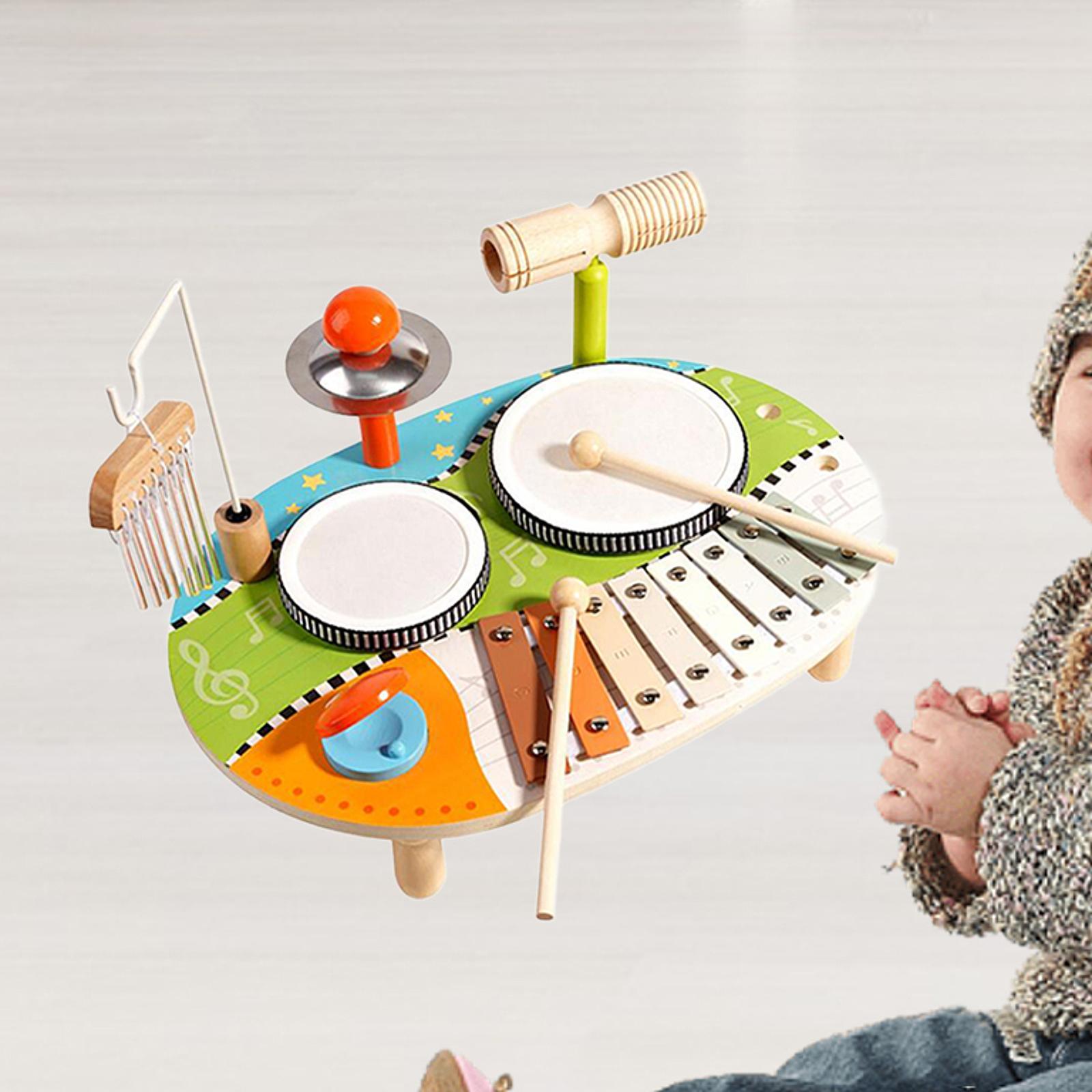 مجموعة طبول الزيلوفون التعليمي - مراجعة Kids Toys Xylophone وسعره