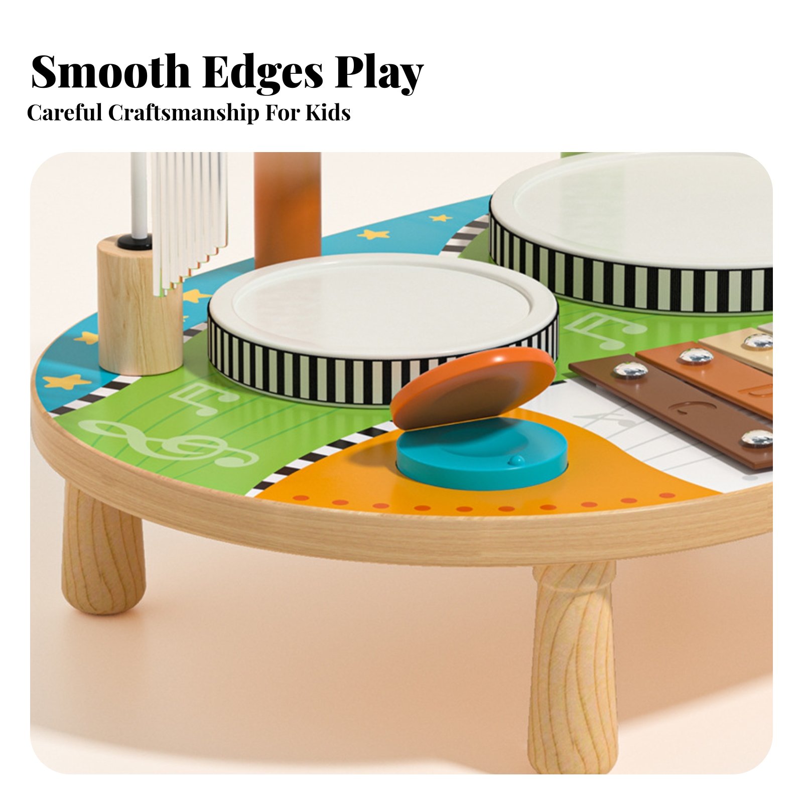 مجموعة طبول وأدوات إيقاع للأطف - مراجعة Kids Toys Xylophone وسعره