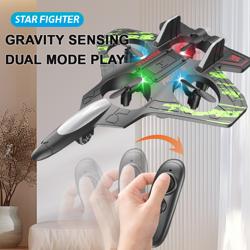طائرة تحكم عن بعد 2.4G، طائرة  - مراجعة Kids Toys Drone وسعره