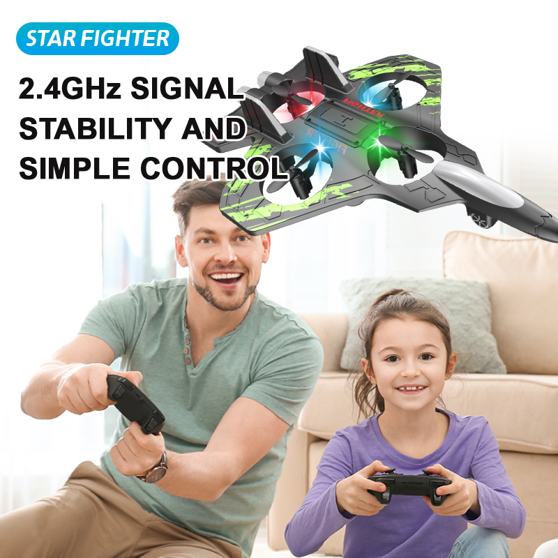 طائرة تحكم عن بعد 2.4G، طائرة  - مراجعة Kids Toys Drone وسعره