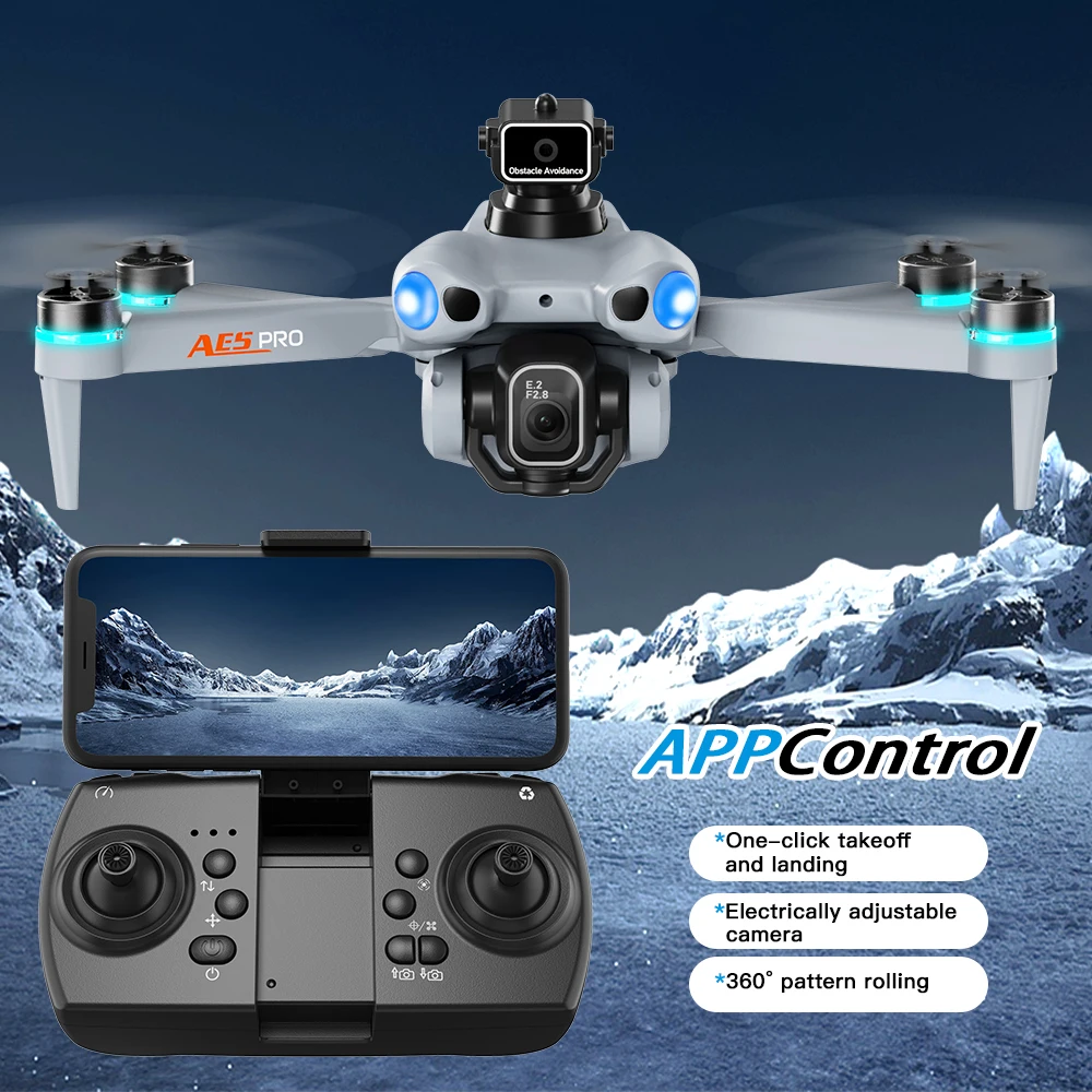 طائرة بدون طيار AE5 Pro بدقة 8 - مراجعة Kids Toys Drone وسعره