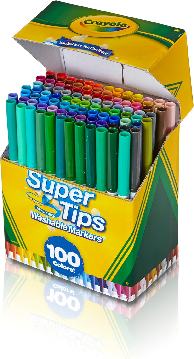 مجموعة أقلام تلوين كرايولا سوب - مراجعة Crayola Art Supply وسعره