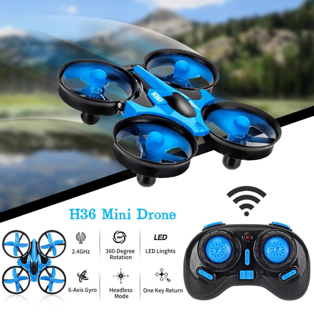 JJRC H36 Mini Rc Drone 4ch 6-A - مراجعة Kids Toys Drone وسعره