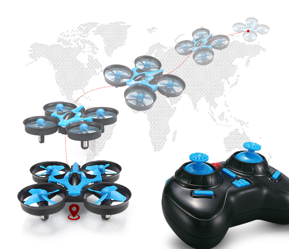 JJRC H36 Mini Rc Drone 4ch 6-A - مراجعة Kids Toys Drone وسعره