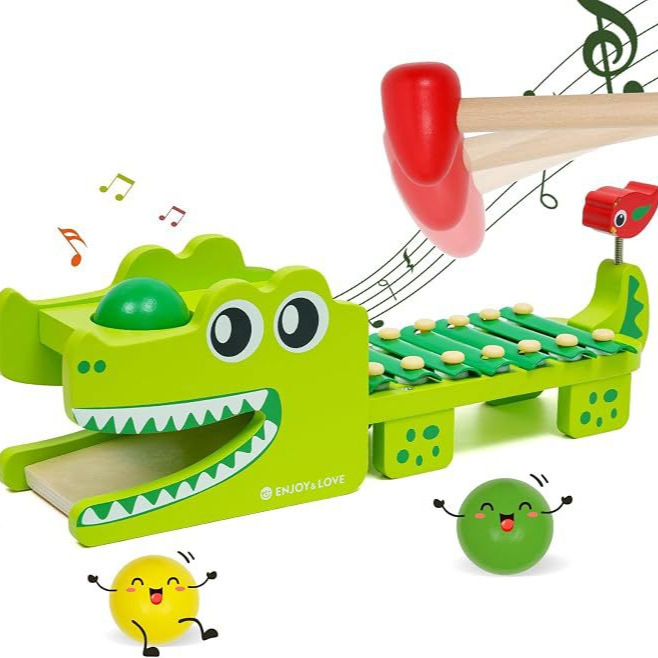 لعبة الكسوليفون الخشبية على شك - مراجعة Kids Toys Xylophone وسعره