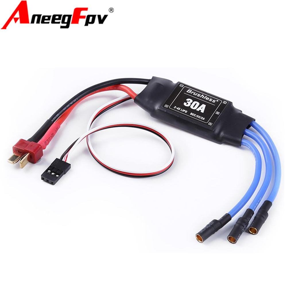 XXD 30A 2-4S ESC وحدة تحكم في  - مراجعة Rc Helicopter Mini وسعره