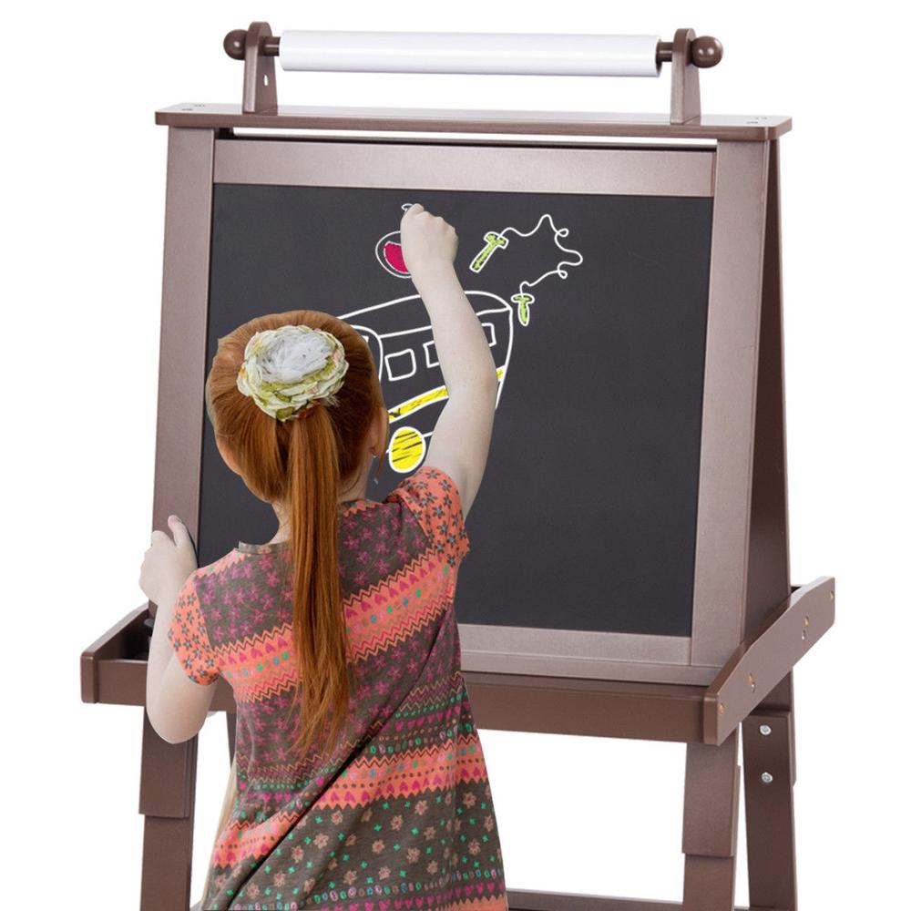 حامل رسم للأطفال مع صندوقي تخز - مراجعة Kids Art Easel وسعره