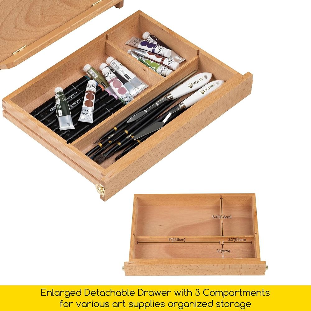 حامل رسم خشبي محمول للوحات الر - مراجعة Kids Art Easel وسعره