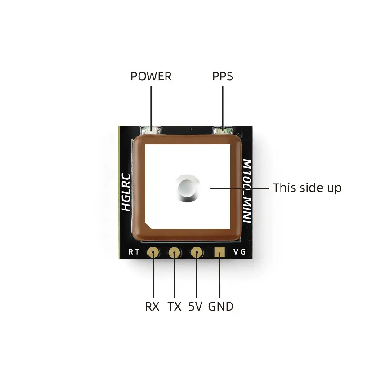 وحدة GPS صغيرة HGLRC M100 M10  - مراجعة Rc Helicopter Mini وسعره