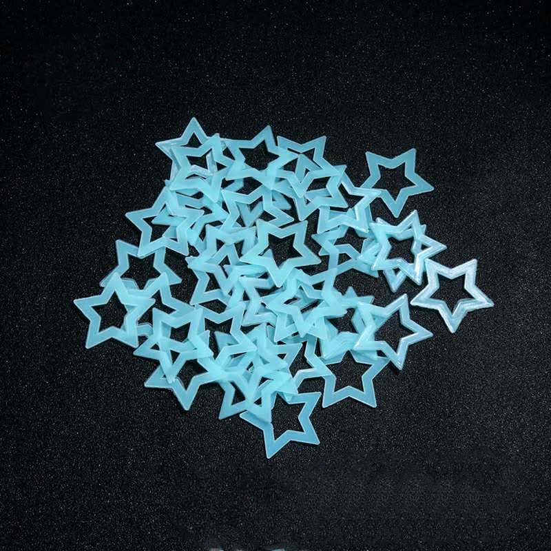 ثلاثية الأبعاد الجوف ستار تخزي - مراجعة Glow In Dark Stars وسعره