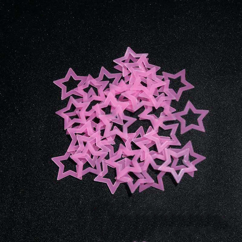 ثلاثية الأبعاد الجوف ستار تخزي - مراجعة Glow In Dark Stars وسعره