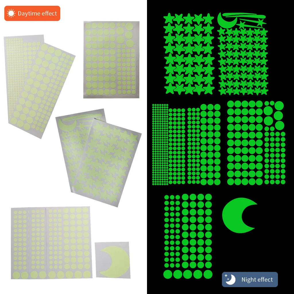 ملصقات جدارية مضيئة على شكل نج - مراجعة Glow In Dark Stars وسعره