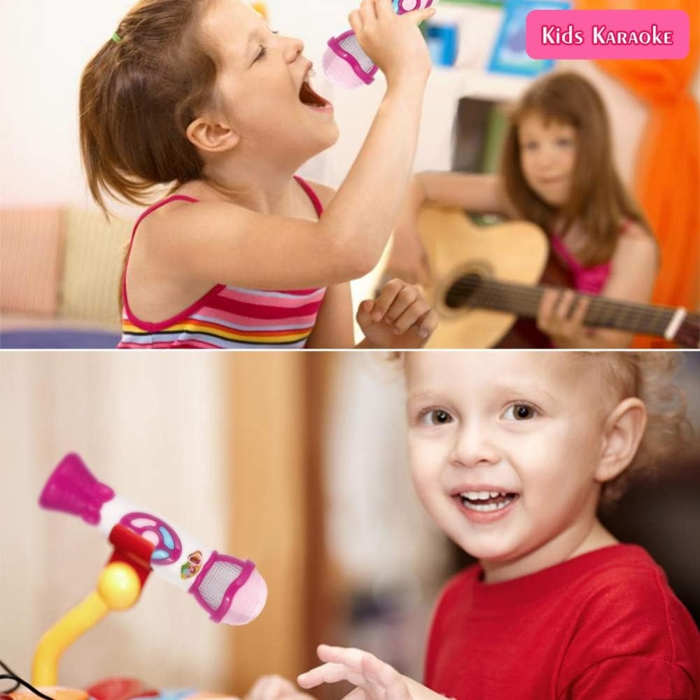 ميكروفون للأطفال لتغيير الصوت، - مراجعة Kids Microphone Karaoke وسعره