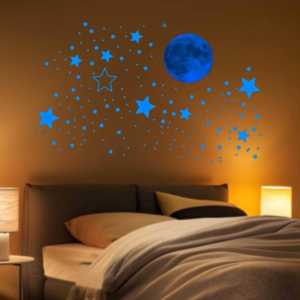 5x توهج في الظلام ملصقات جدار  - مراجعة Glow In Dark Stars وسعره