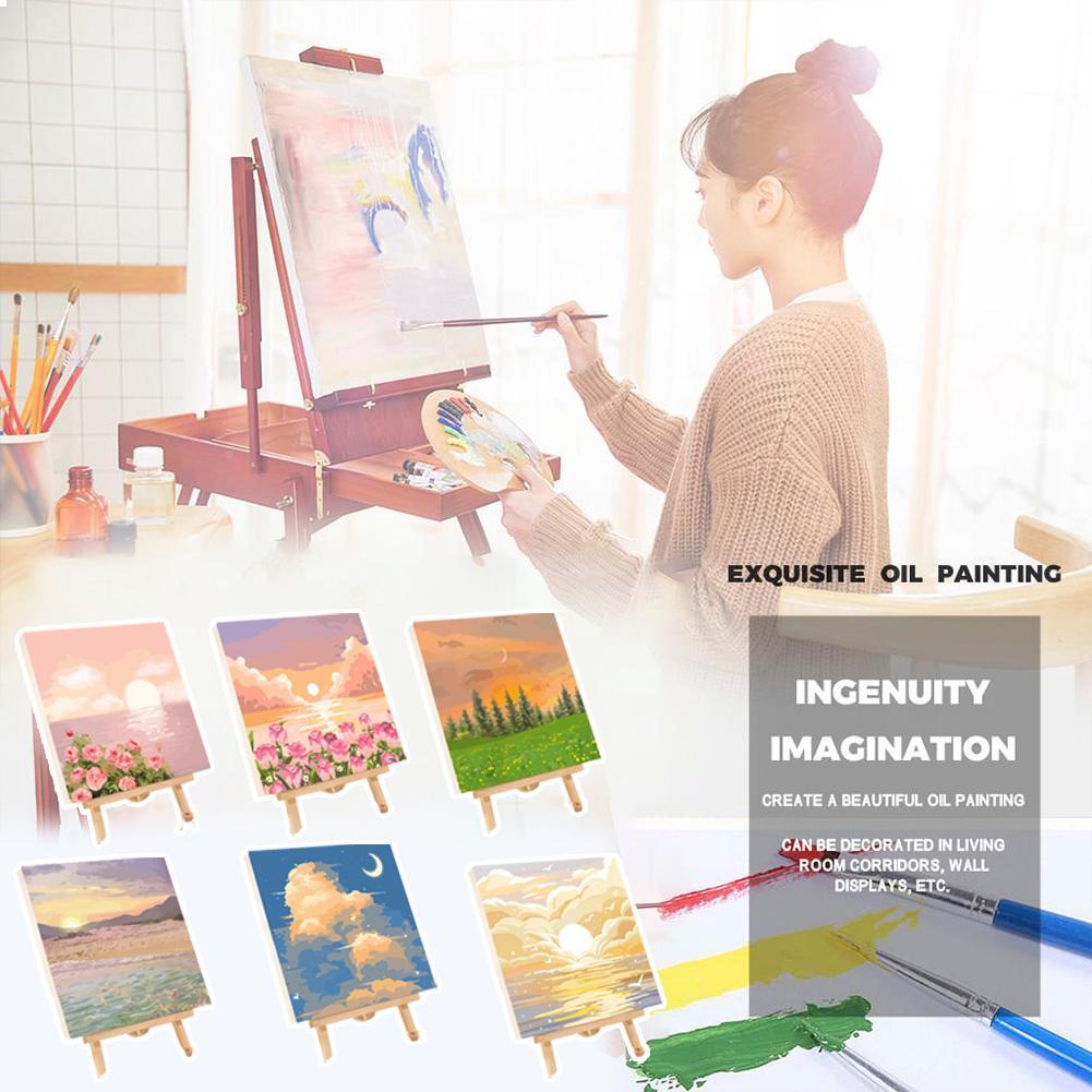 طقم رسم بالأرقام للكبار والأطف - مراجعة Kids Art Easel وسعره