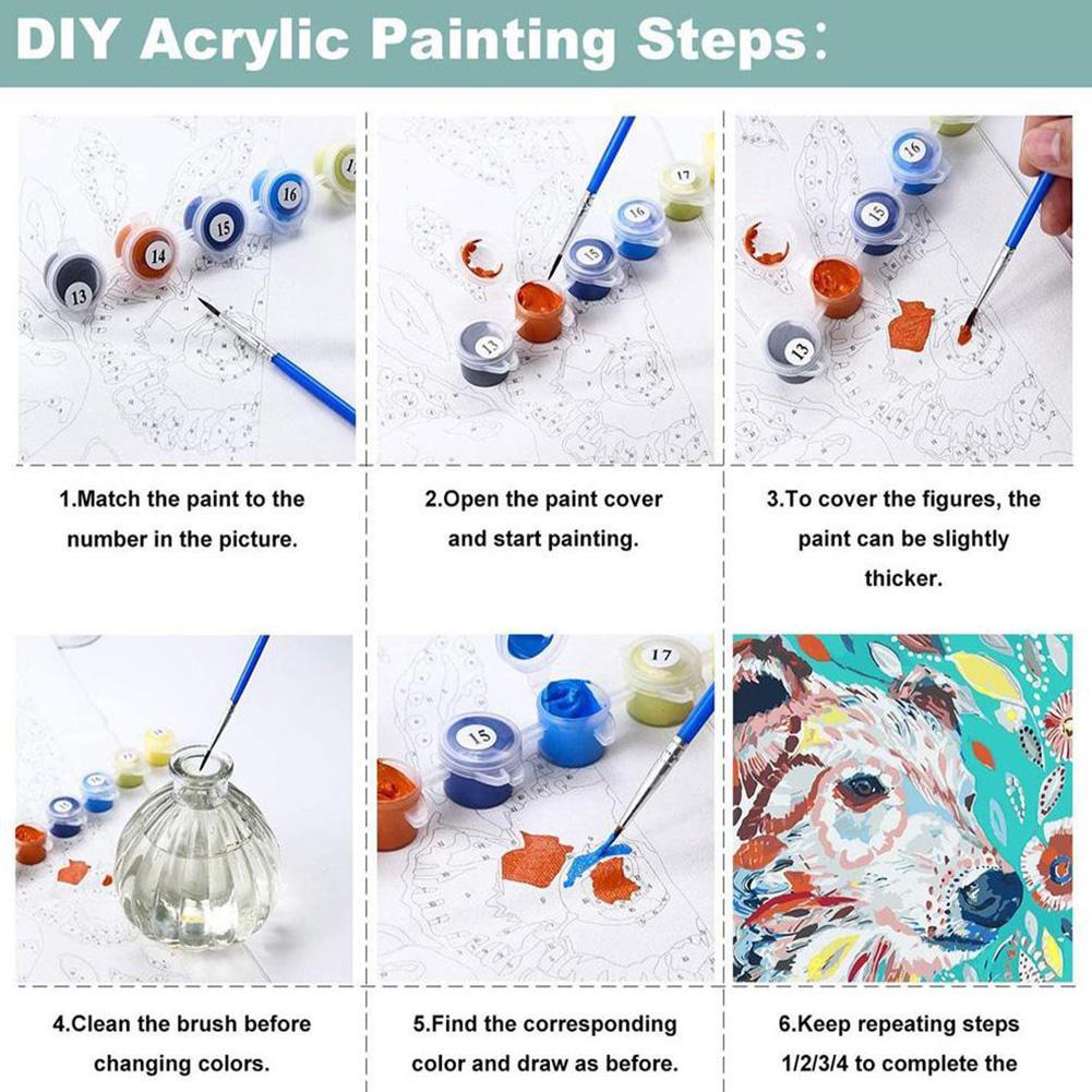 طقم رسم بالأرقام للكبار والأطف - مراجعة Kids Art Easel وسعره