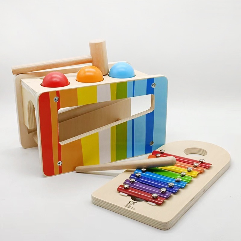 مقعد الجنيه والصنبور مع إكسيلي - مراجعة Kids Toys Xylophone وسعره